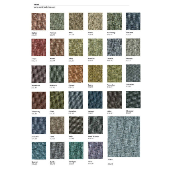 Camira Rivet swatch card 19689 v5